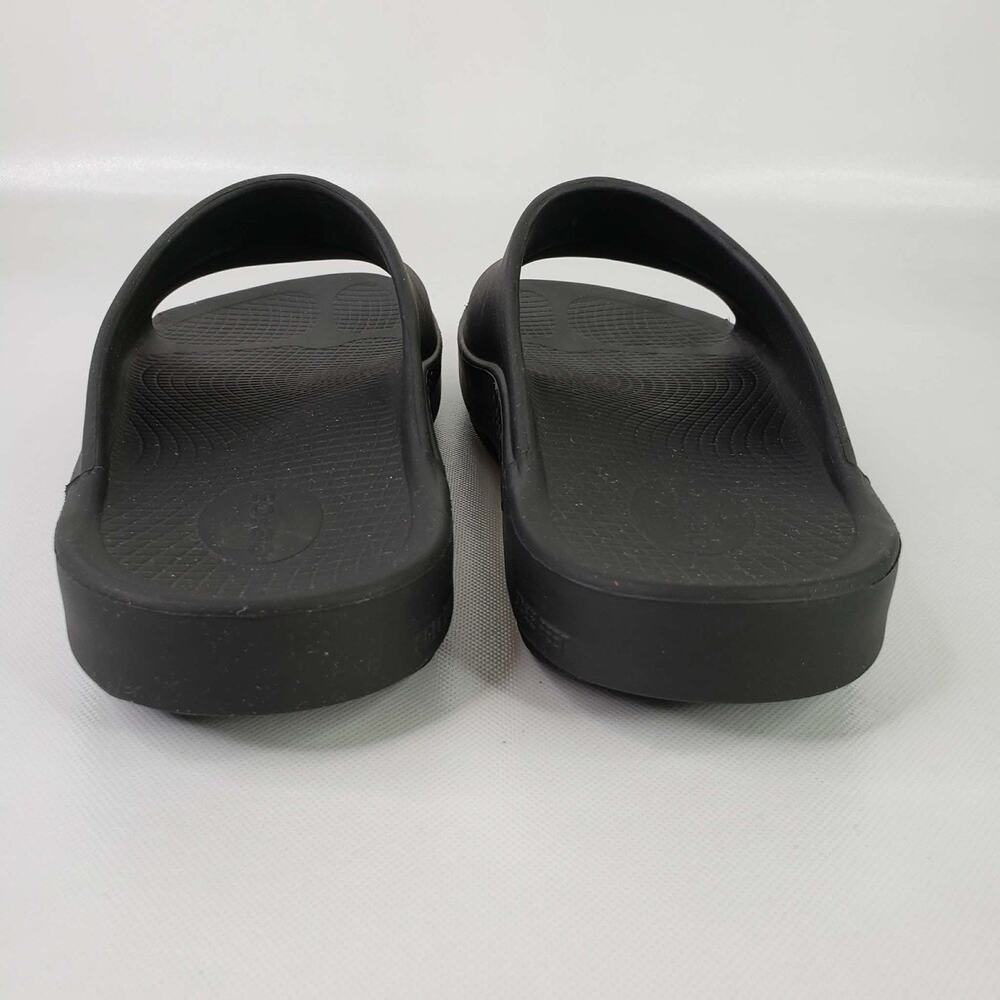 Oofos Ooahh Sandals Slides Black Mens Size 13 Comfort Recovery Shoes - Picture 3 of 9